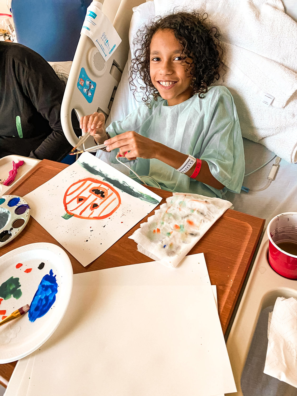 Art with a Heart in Healthcare offers young hospital patients a means to reduce stress and pain.